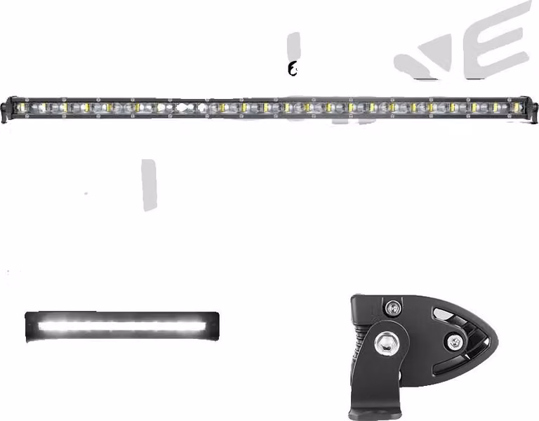 Striscia luminosa a LED, design impermeabile, montaggio regolabile, striscia luminosa da 26 pollici