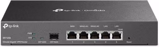 Router cablato Gigabit Ethernet TP-Link TL-ER7206 nero – 1