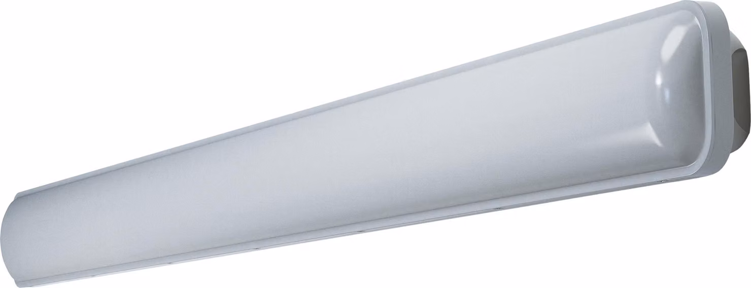 OSRAM Submarine apparecchio a prova di umidità, grigio, 0,6M, 18W, 4000K, IP65, protetto da polvere e getti d'acqua, corpo in policarbonato, facile installazione, 1500 lm