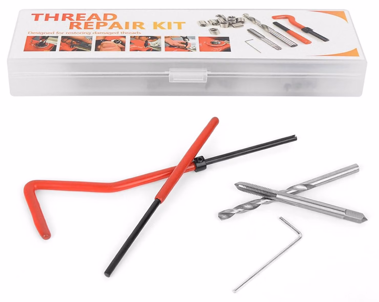 Set di riparazione cavi da 25 pezzi con valigetta
