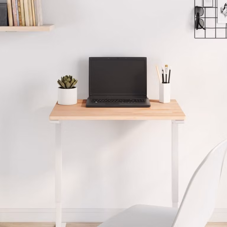 Piano Tavolo Rettangolare in Legno di Faggio Massello vidaXL, Marrone, L 60 cm x P 40 cm x H 1,5 cm