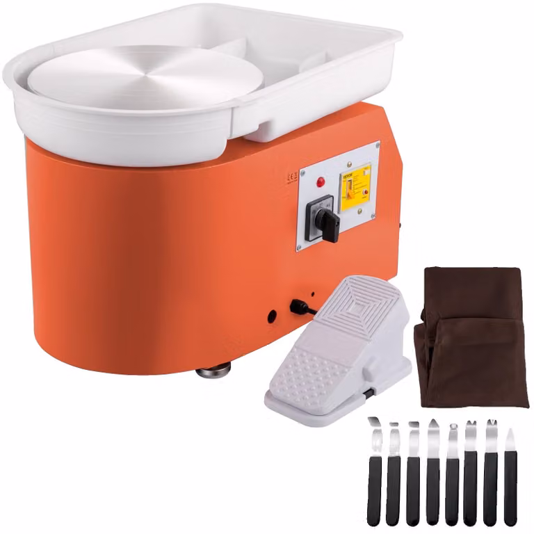 VEVOR tornio per vasaio 350 W ruota per Vetroceramica 28cm macchina tornio elettrico
