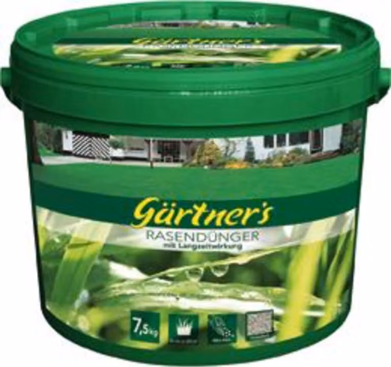 Concime per prati Gärtner con effetto a lungo termine, 7,5 kg