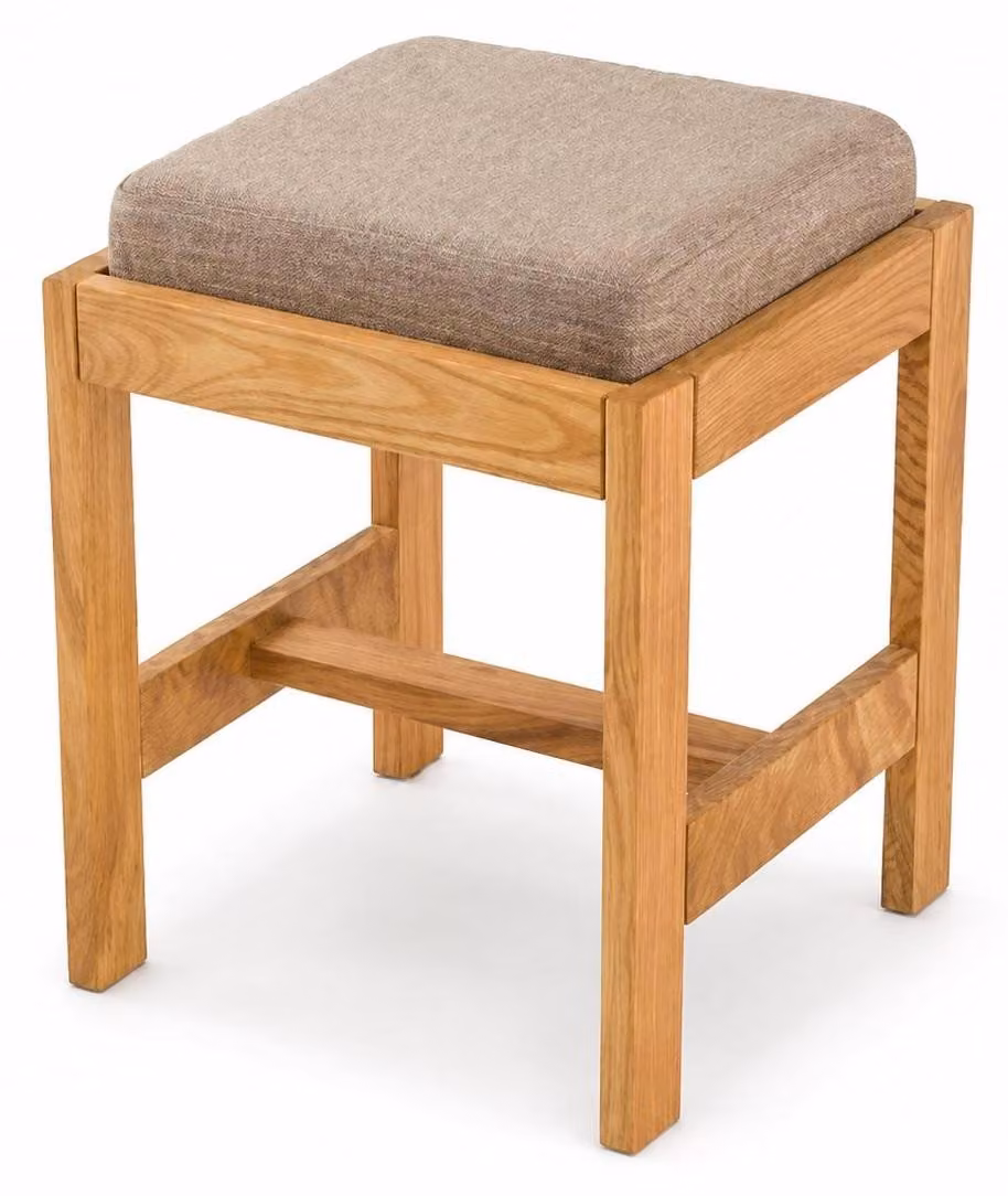 Sedia da giardino moderna, legno di quercia naturale, colore taupe, elegante e di stile, ideale per la terrazza