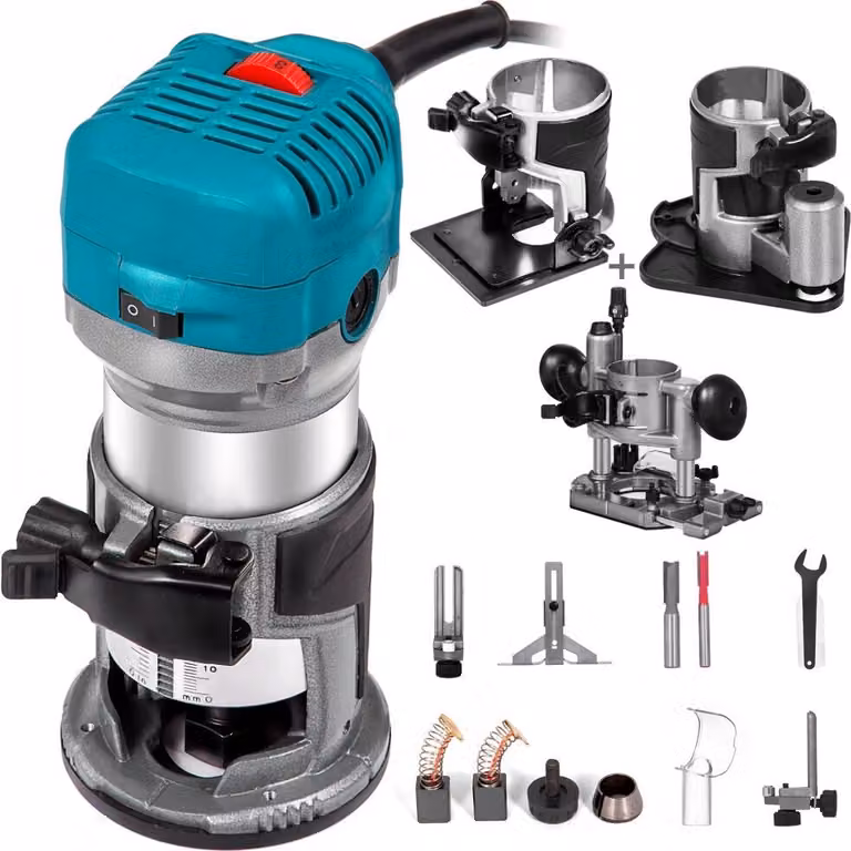 Pantografo multifunzione di classe professionale 710W - Pantografo per rifilatura di bordi