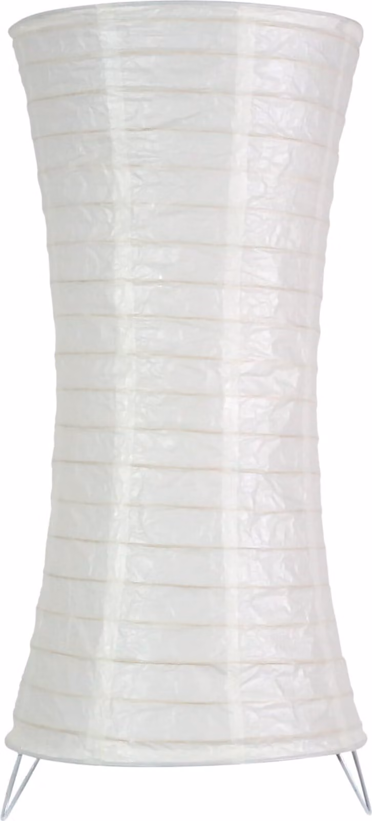 Lampada da tavolo in carta di riso, 65 cm.