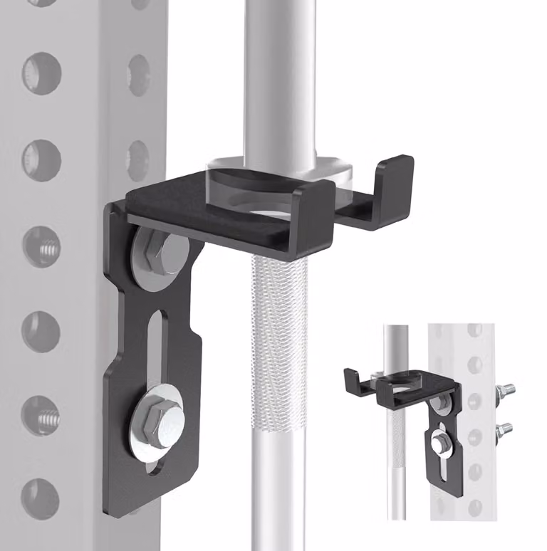 Solidchoice - Supporto universale per manubri, compatibile con power rack a 2x2, 2x3 e 3x3
