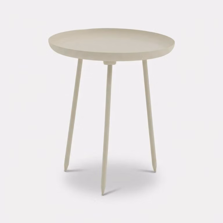 Tavolino moderno da salotto beige Varek