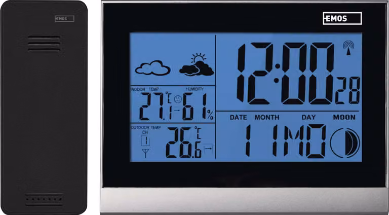 EMOS Domácí bezdrátová meteostanice E3070