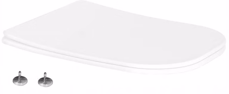 Mexen tavoletta slim a chiusura rallentata, duroplast, bianco lucido - 39090100