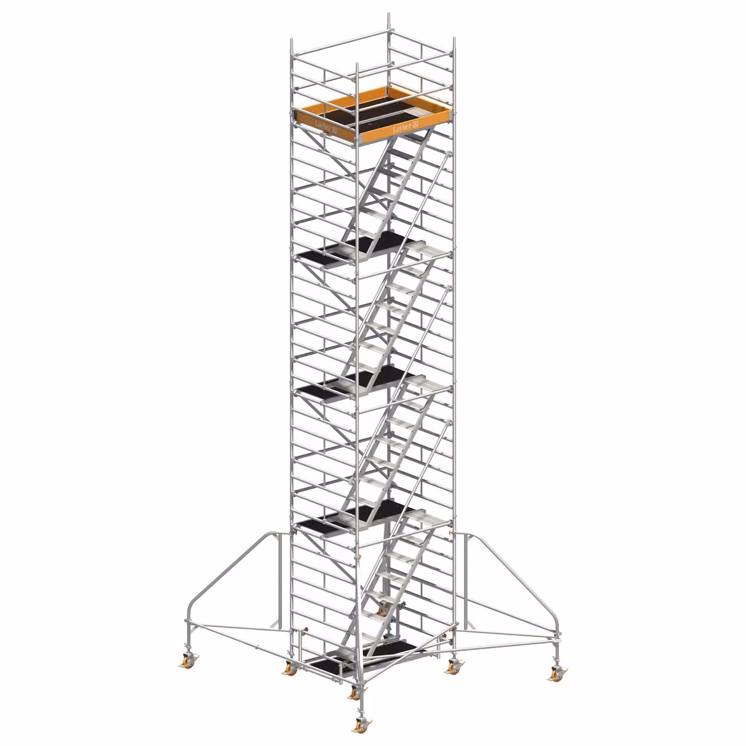 Ponteggio mobile Layher Uni Komfort 10,20 m AH