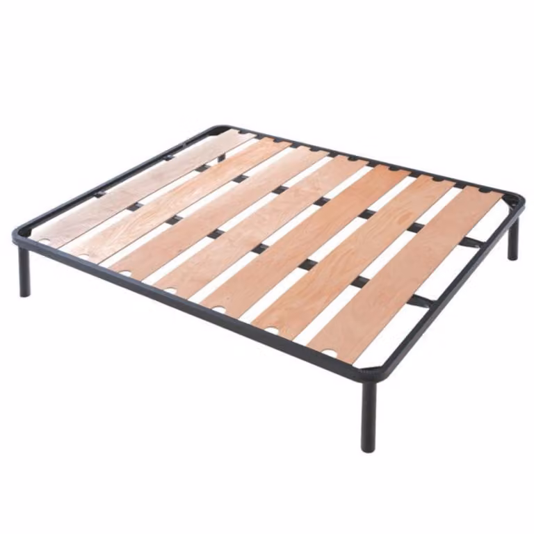 Rete in Ferro a Doghe Larghe Ortopedica Lime 90x200 cm