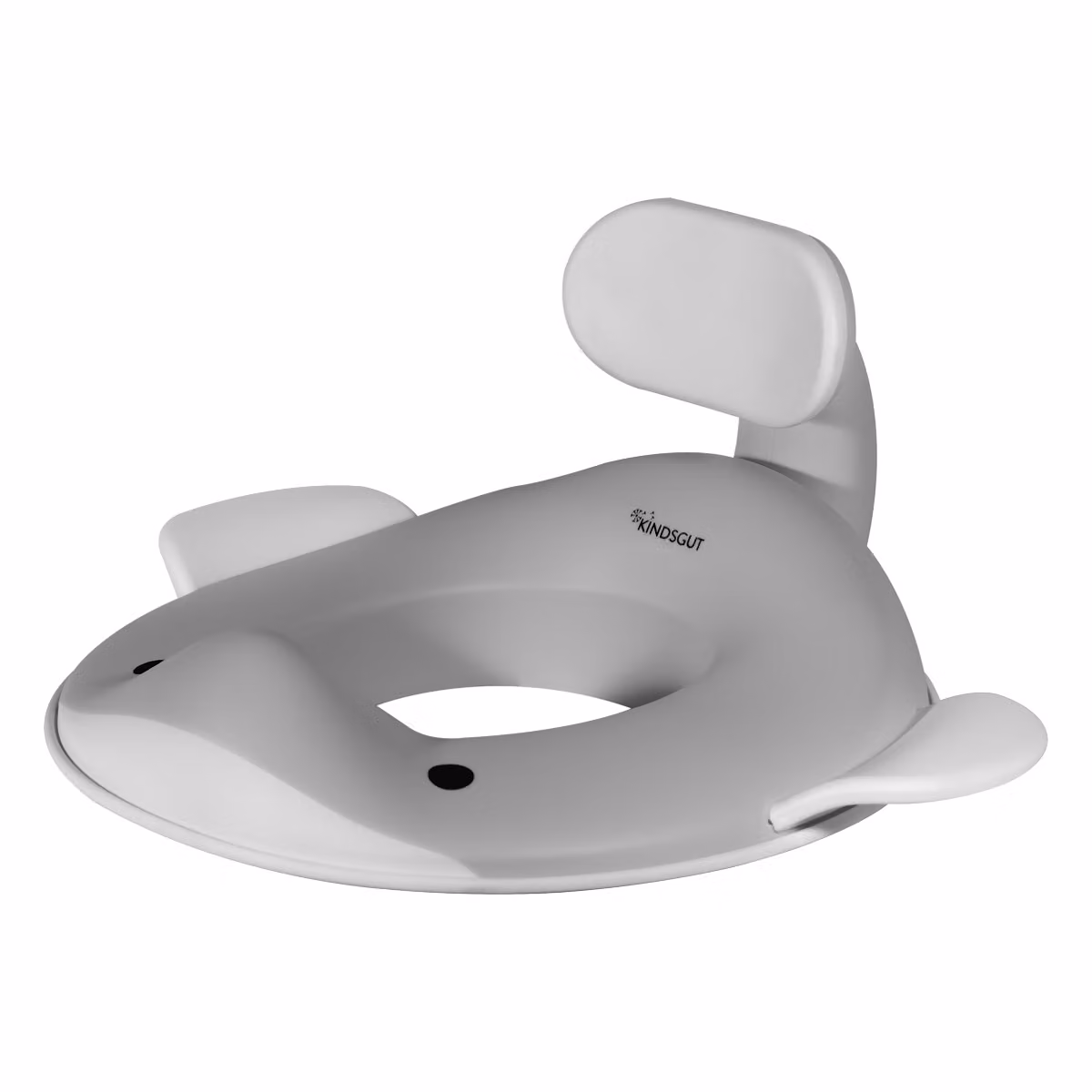 Attacco per WC Kindsgut balena grigio scuro