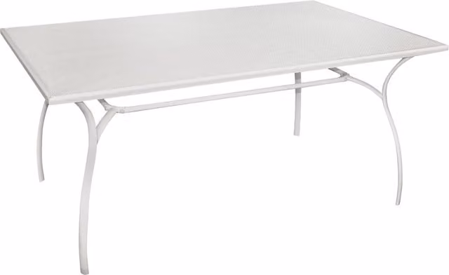 Cheonda - Tavolo Desenzano 160X100 - Ferro Avorio 2 Pz