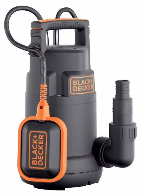 BLACK+DECKER BXUP250PCE Pompa sommergibile per acque chiare Pompa con interruttore a galleggiante