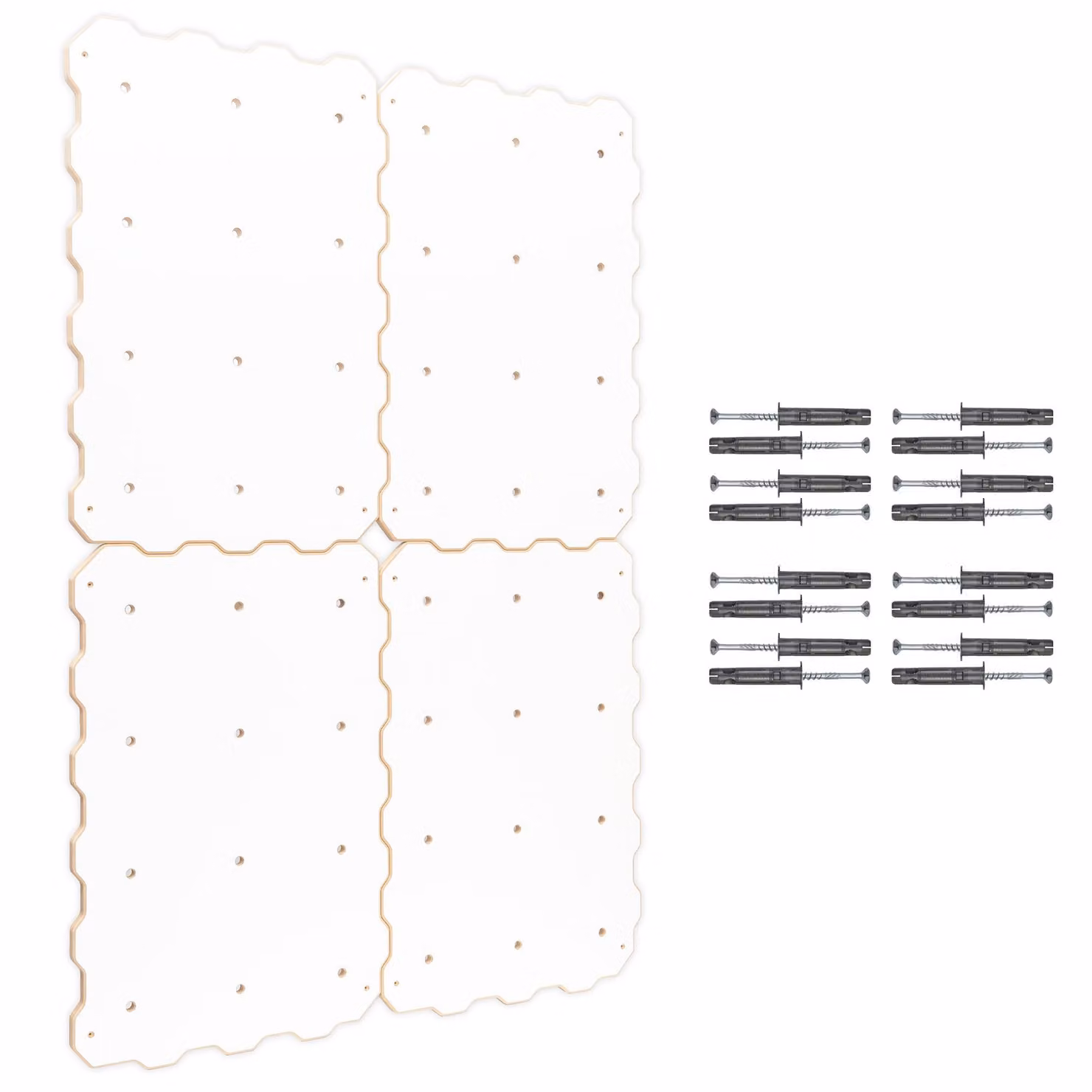 MAMOI® Parete da arrampicata per bambini, Telaio in legno per bambini, Attrezzatura da gioco con prese per bambini, Telaio montessoriano per neonati e
