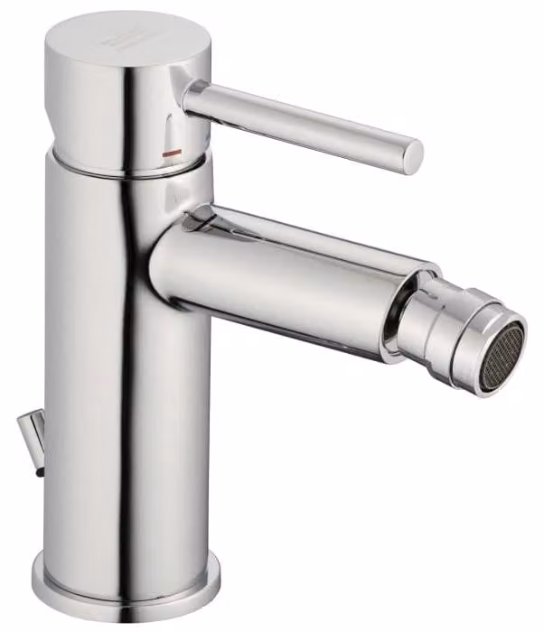 Miscelatore monocomando per bidet Kronenbach AQA 2.0, completo di gruppo di scarico