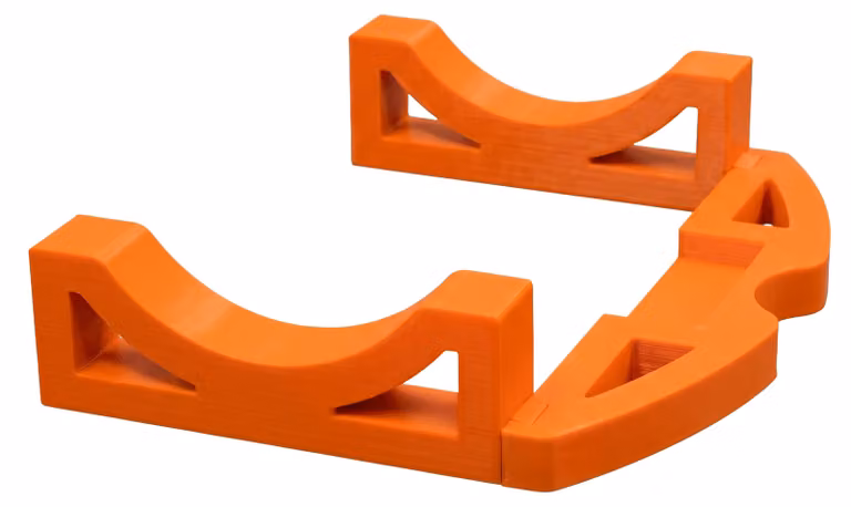 Dispositivo di manutenzione in ABS per robot tagliaerba, compatibile con i modelli Mammotion Luba 1 & 2 AWD, colore arancione