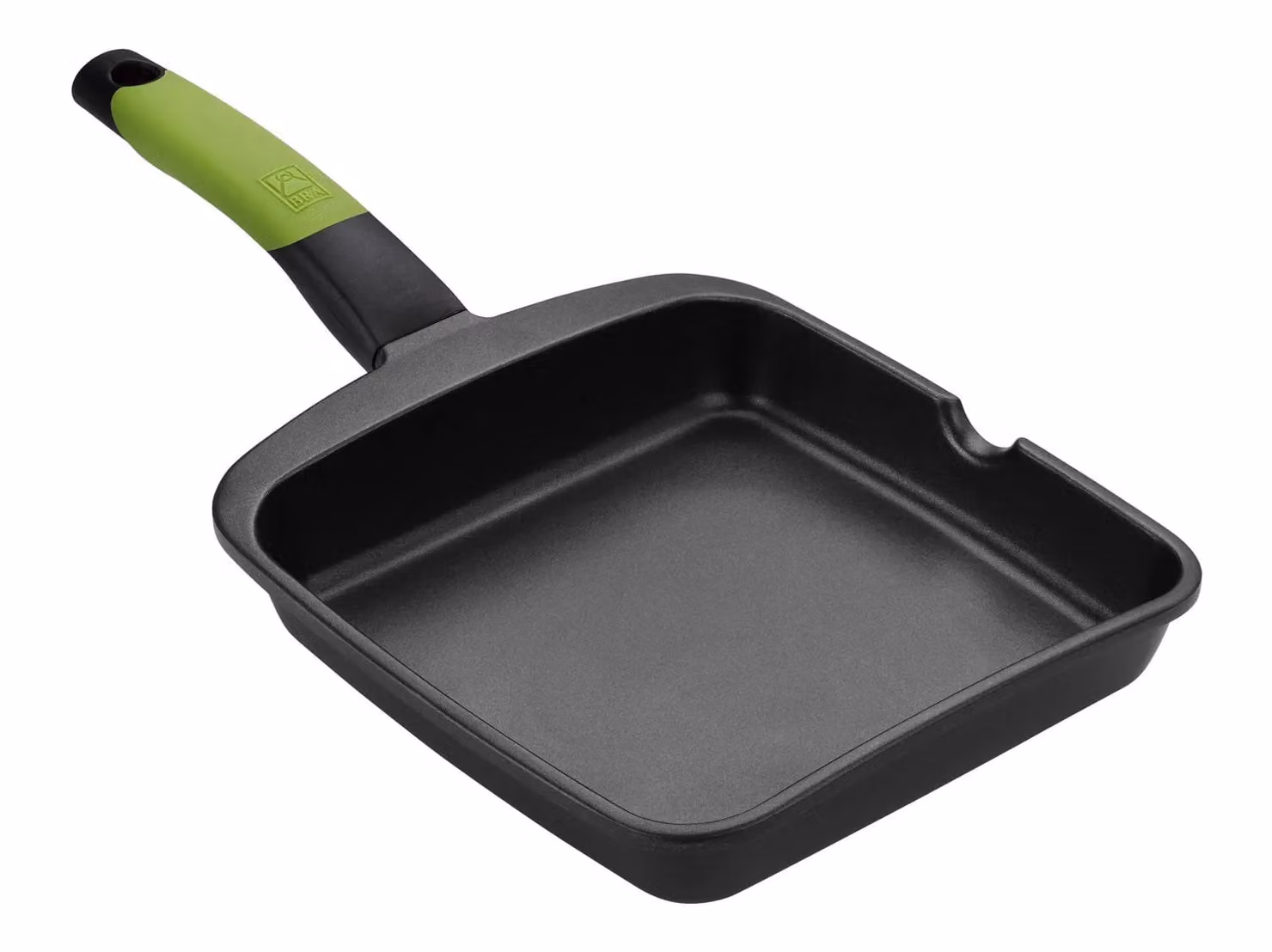 Bistecchiera in alluminio antiaderente per induzione, diam.22cm