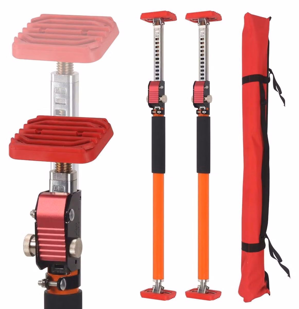 Sistema di supporto da 120 kg, 2 pezzi, regolabile da 60 a 100 cm