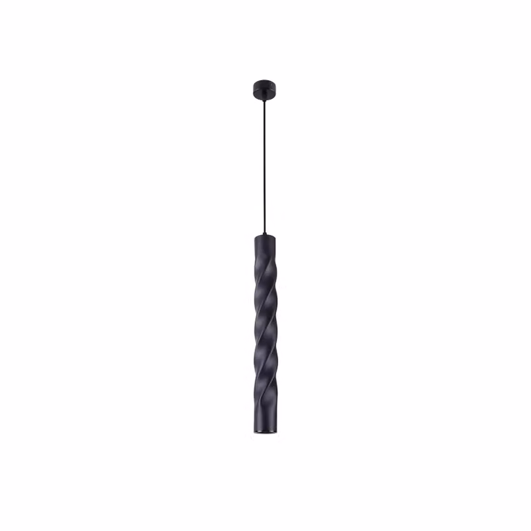 Viokef Lampada a sospensione Marley, dimmerabile, Nero, Soggiorno / Sala da pranzo, Metallo, Lampada a sospensione
