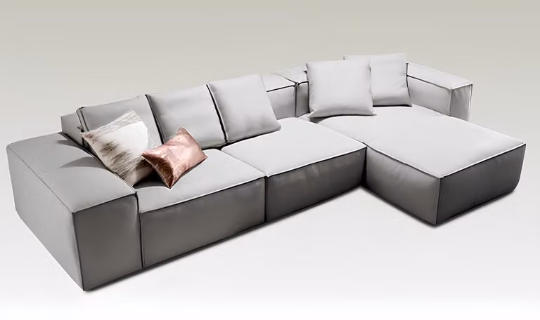 Ecksofa Couch Möbel Polster Sofa Wohnlandschaft Wohnzimmer Ecke Eck Garnitur
