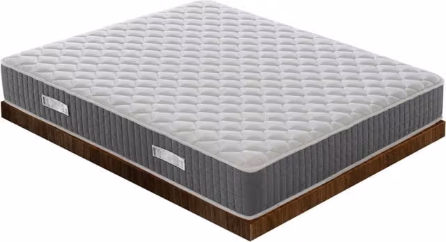 Materasso Singolo MaterassieDoghe Hybrid con Molle Insacchettate, Memory Foam e 9 Zone Differenziate, Bianco, L 90 cm x P 200 cm x H 22 cm