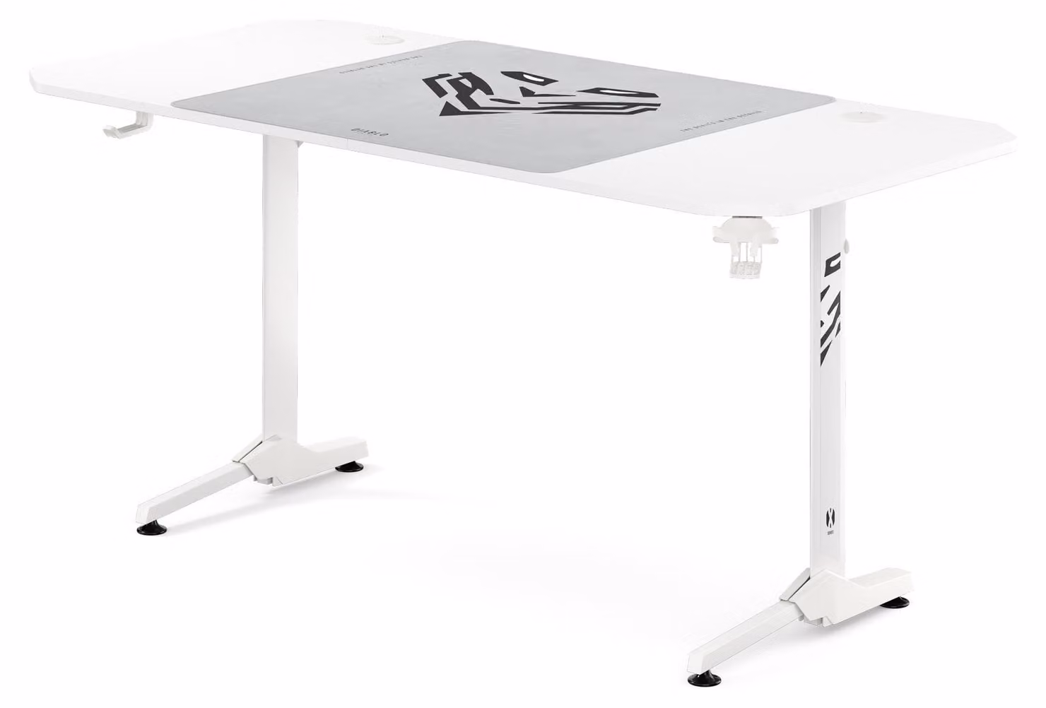 Scrivania da gaming bianca X-Mate 160 x 75 x 75 cm di Diablo Chairs