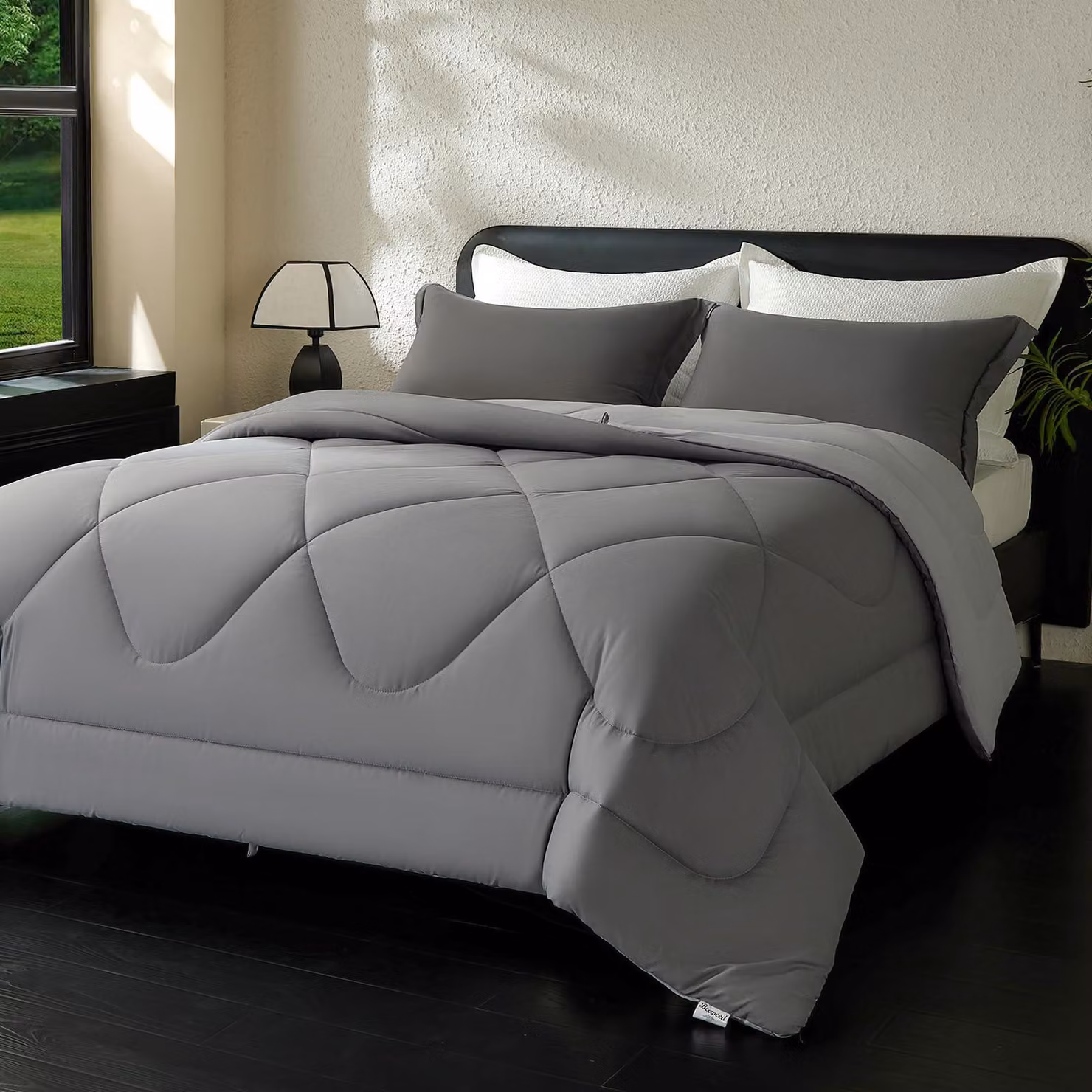 Coperta in microfibra, dimensioni 240x220 cm, certificata Oeko-Tex, adatta a tutte le stagioni