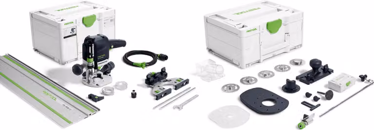 Set fresatrice verticale Festool OF 1010 REBQ-FS | 578051