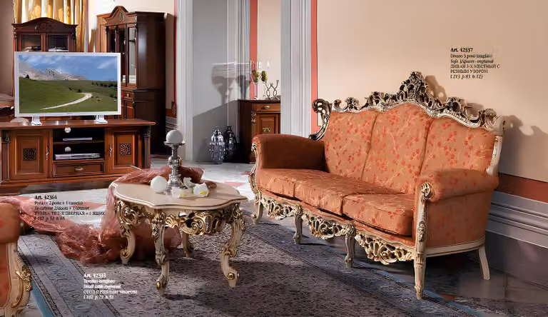 Designer 311 Sitzer Sofagarnitur Couch Set Sitz Polster Italienische Möbel Sofa