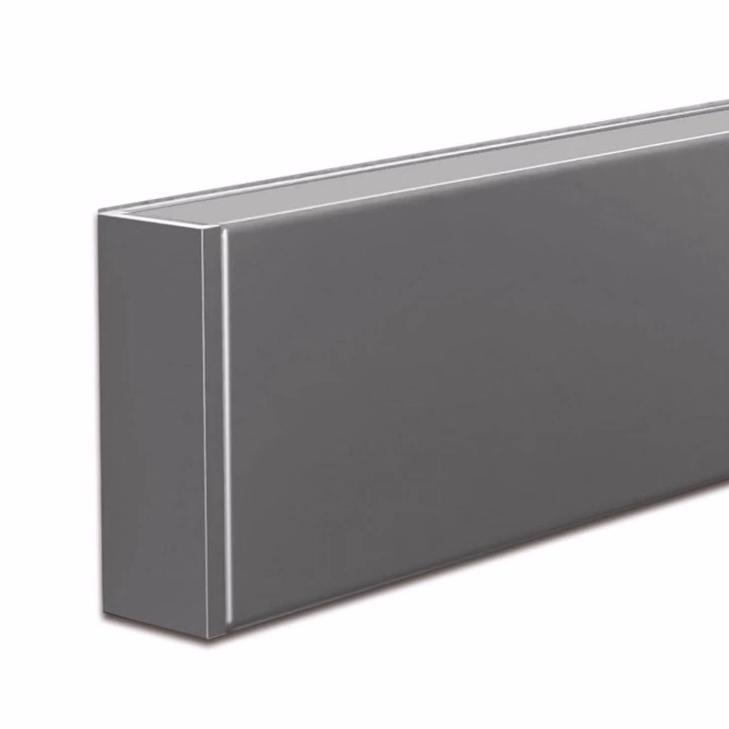 Hera Applique da parete INTERO-LINE, dimmerabile, Alluminio / Grigio / Zincato, Soggiorno / Sala da pranzo, Alluminio, Moderno, Applique