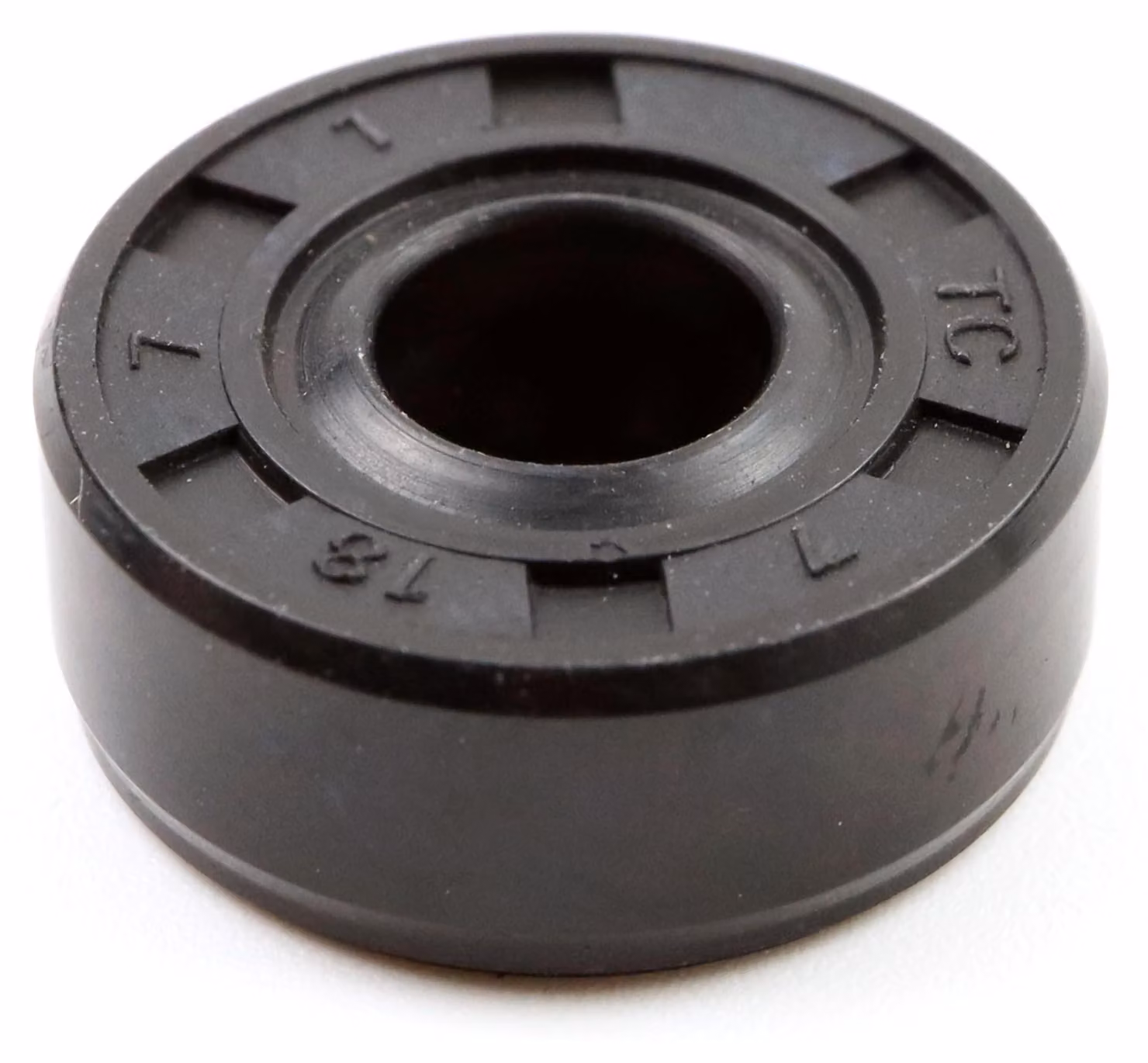 Guarnizione radiale per albero, dimensioni 7x18x7 mm, materiale NBR70, conforme alla norma DIN 3760