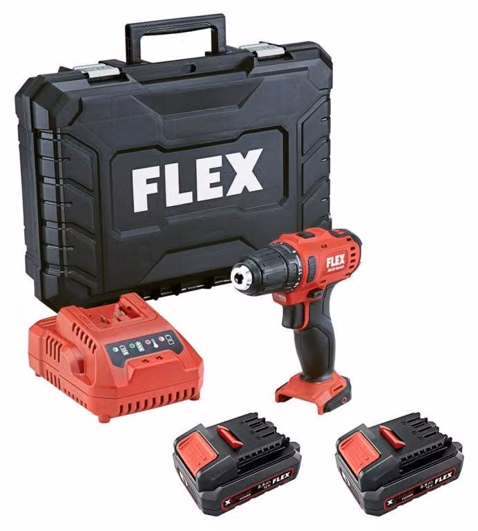 FLEX DD 2G 12-LDBC/2.5 Akku-Bohrschrauber 12 V, Bohrschrauber 2-Gang 532274