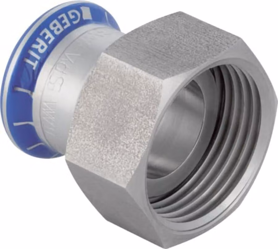Geberit transizione Mapress d 22mmxG 1, labs-f, m ÜWM/acciaio CrNi, ES