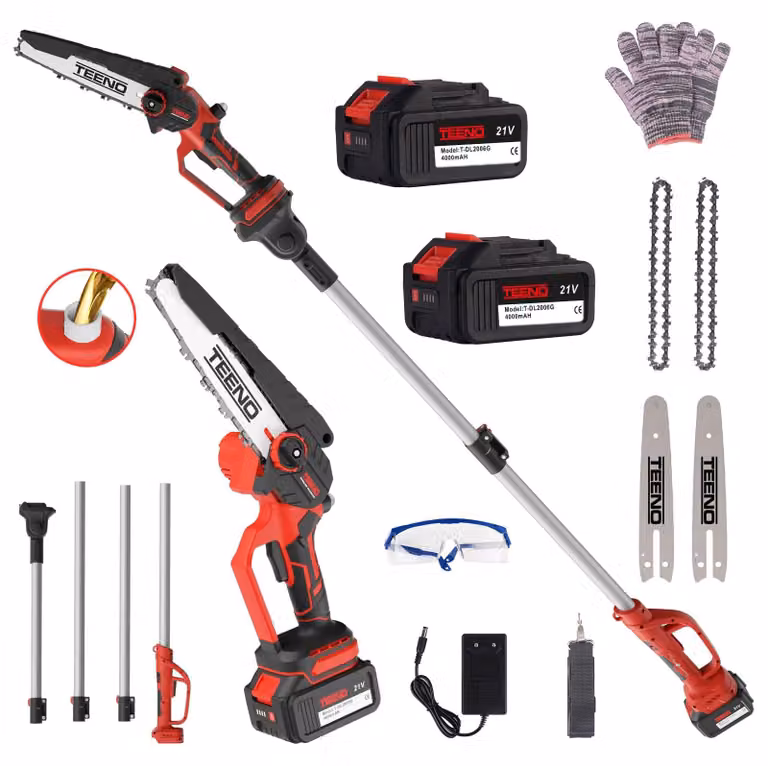 Troncatrice elettrica 2-in-1 - Lame da 15 cm - Portata di 4 metri