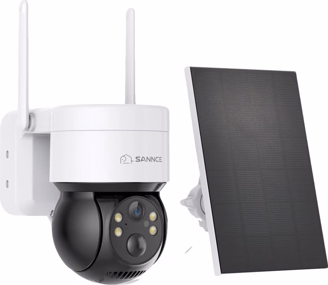 Telecamera di sorveglianza Wi-Fi, risoluzione HD 4MP, audio bidirezionale, 1 telecamera