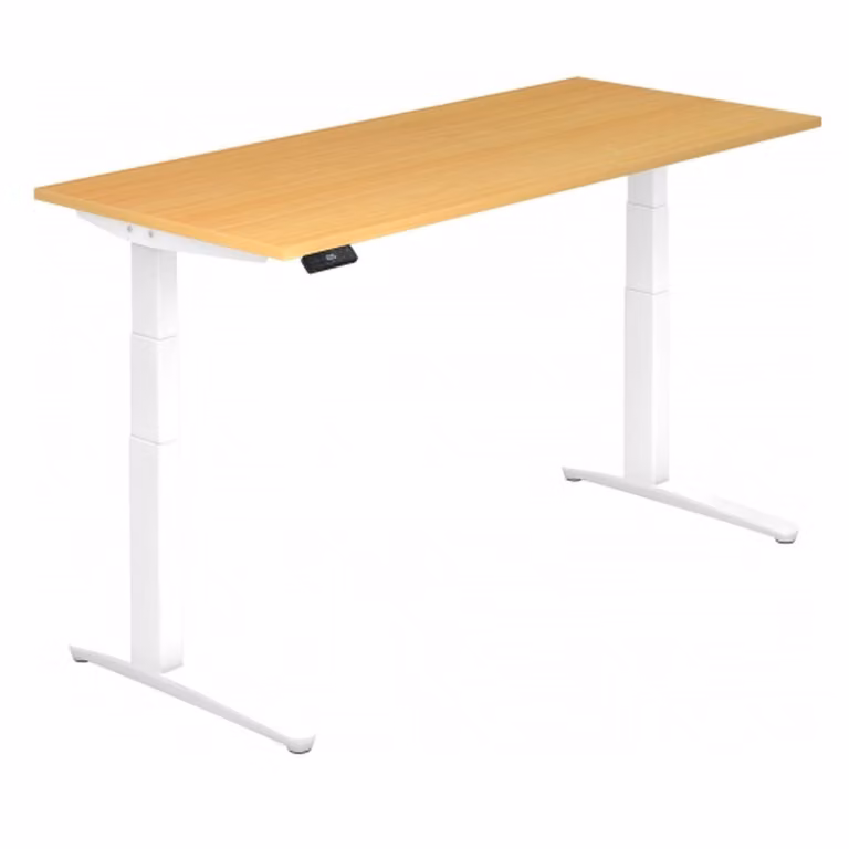 XBHM 19 WW - Faggio 180 x 80, regolabile elettricamente in altezza