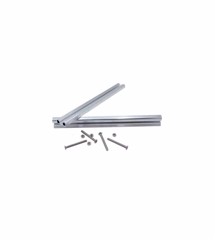 Kit Traversini Alluminio Per Cassette Postali A Cancello