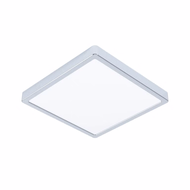 EGLO connect Plafoniera smart Fueva 6-Z, dimmerabile, Alluminio / Grigio / Zincato, Soggiorno / Sala da pranzo, Plastica, Moderno