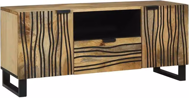 Mobile TV-Credenza per TV Marrone 105 x 33 x 46 cm Legno multistrato 984008