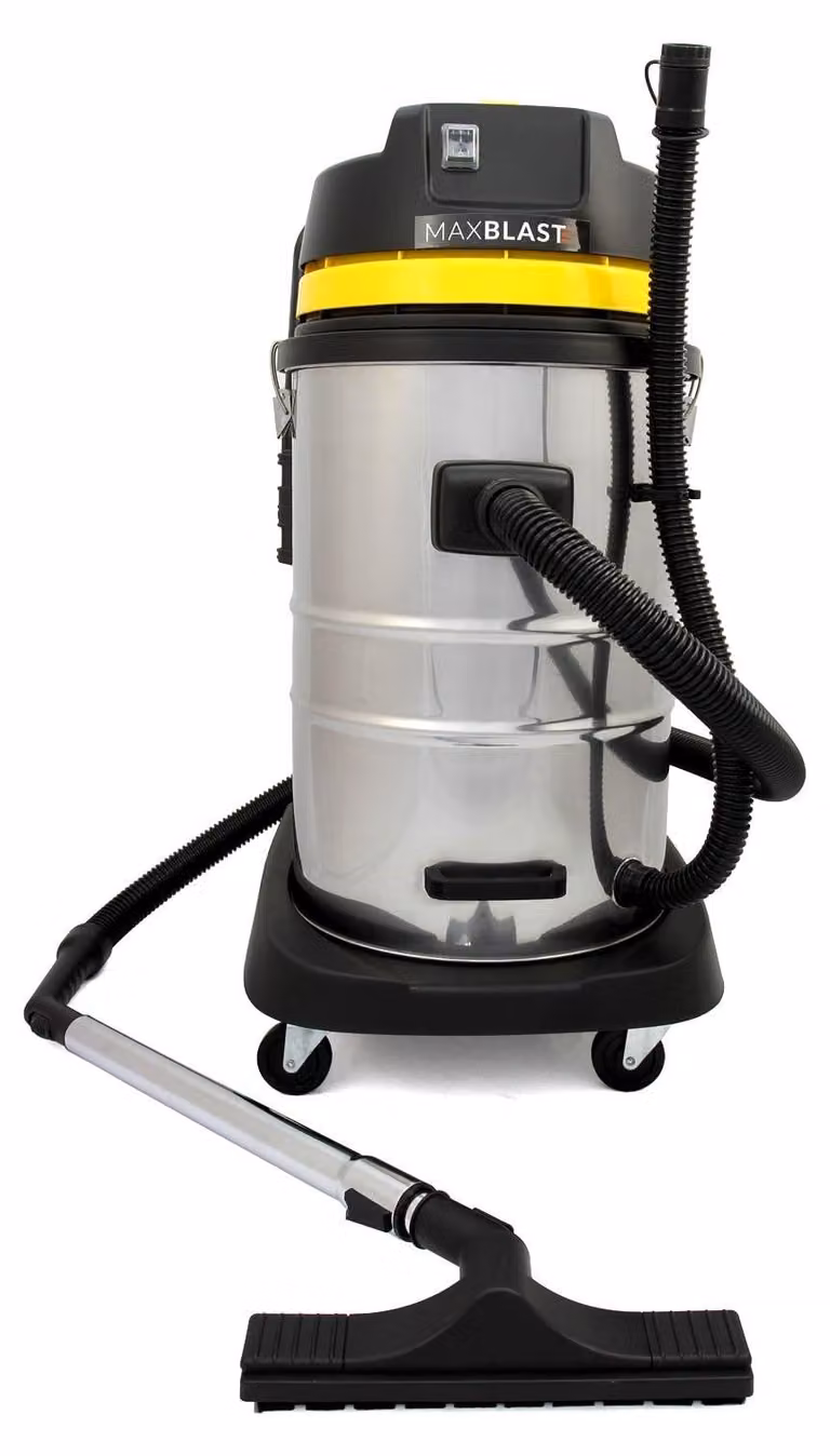 Aspirapolvere industriale, aspiraliquidi e aspiratutto - Capacità: 50 litri - Potenza: 1400 watt