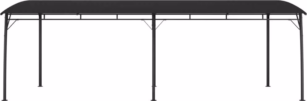 Tenda Parasole da Giardino 6x3x2,55 m Antracite