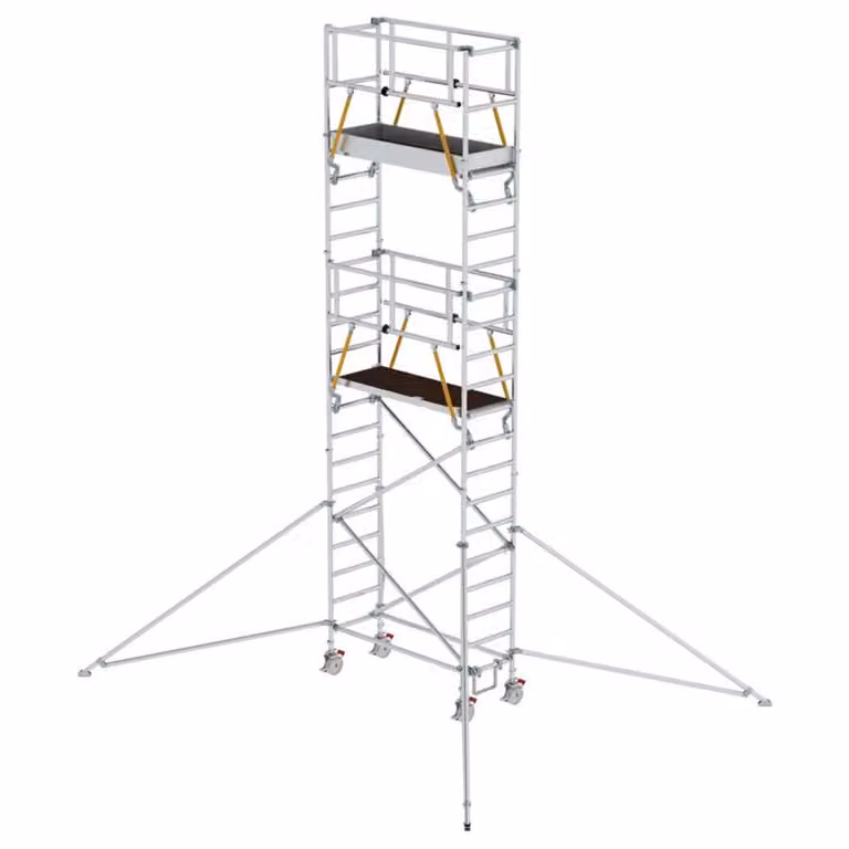 Ponteggio mobile SG 0,75 x 1,80 m con braccio, altezza della piattaforma 5,59 m