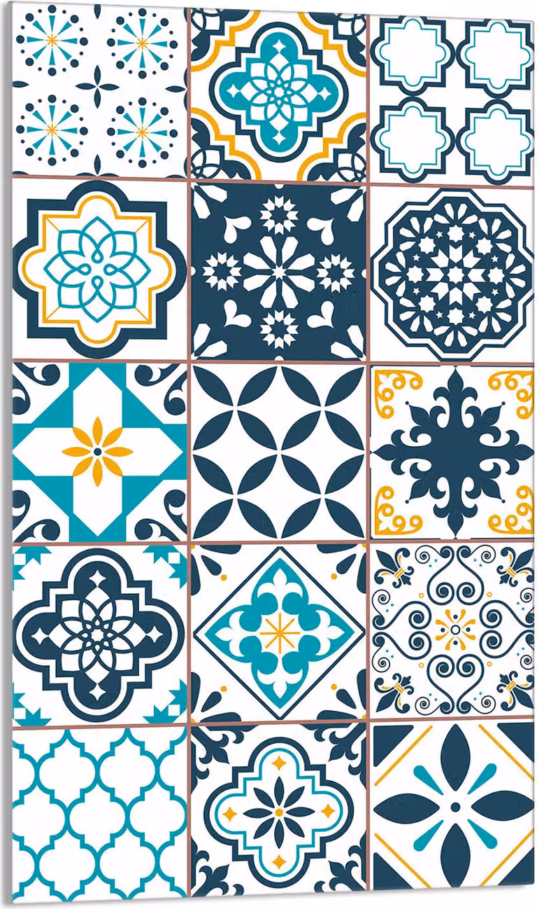Piastra di copertura del piano cottura 30x52 Piastra di copertura del piano cottura in Vetroceramica Piastra di vetro tagliere decorativo, pezzo a mosaico