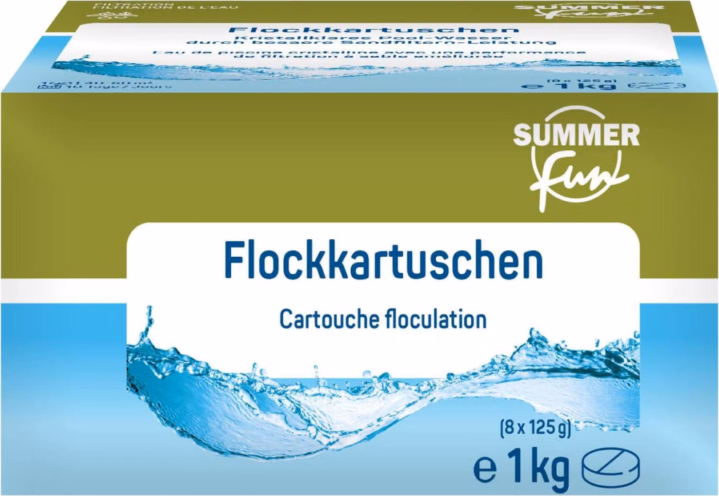 Cartucce di greggio Summer Fun (8x125g) - 1 kg