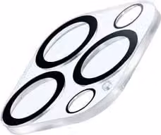 Protezione per obiettivo fotocamera Cellular Line trasparente per iPhone 16 Pro e iPhone 16 Pro Max