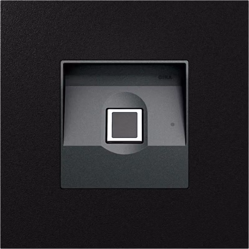 Gira Gira Keyless In Modulo per impronte digitali Sistema 106 Nero m 5551925