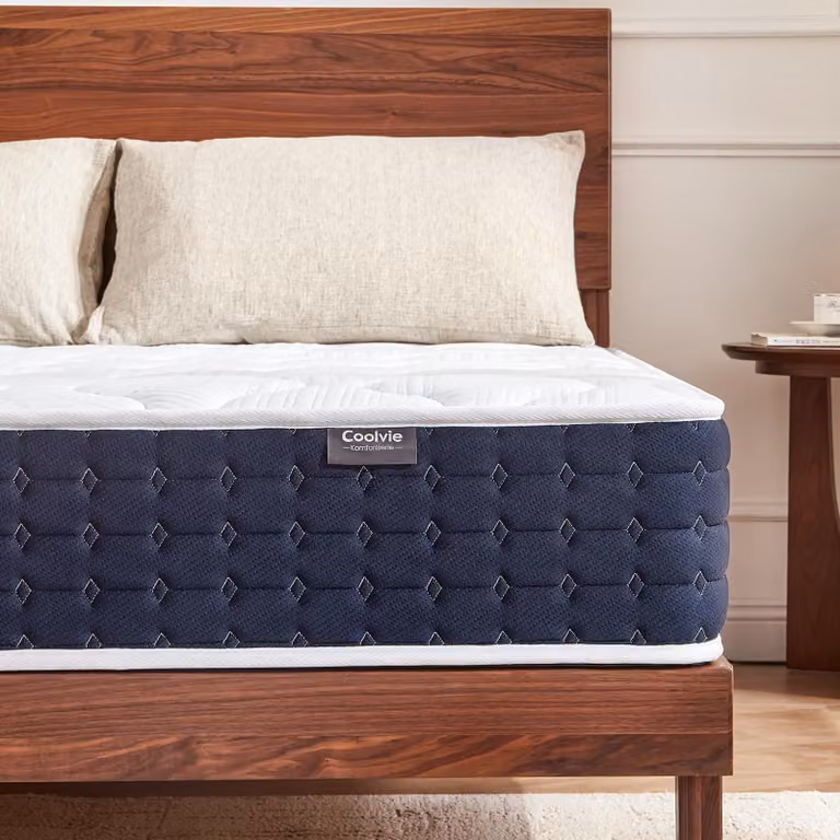 Materasso a molle insacchettate a 7 zone, dimensioni 160x200 cm, livello di comfort H3, altezza 20 cm, Oeko-Tex