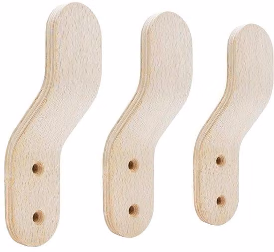 Appendiabiti in legno ecologico